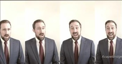 1 Man Sings A Cappella Rendition Of 'Til The Storm Passes By' 