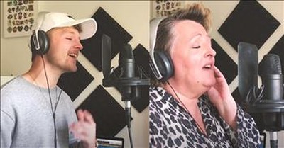 Emotional Mother-Son Duet To 'Rise Up' By Audra Day 