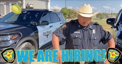 Hilarious Police Recruitment Video Goes Viral  
