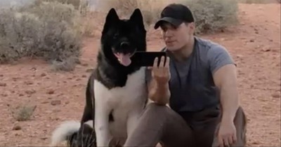 Actor Henry Cavill And His Furry Best Friend Make A Heartwarming Duo
