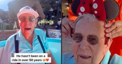 100-Year-Old Veteran Surprised with Trip to Disneyland