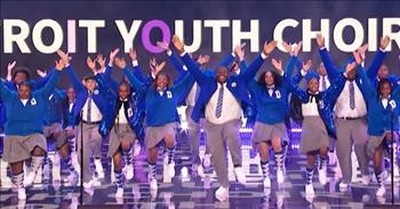 Detroit Youth Choir Grabs Golden Buzzer After Bringing Terry Crews To Tears With “Thunder” 