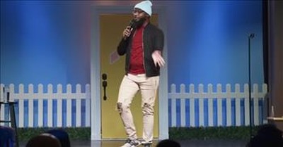 Comedian Jordan Conley Gives Shout Out to Parents and His Lack of Toughness 