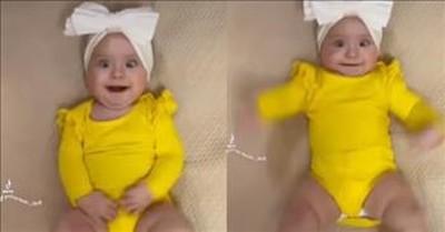 Hilarious High-Energy Baby Dances to Music 