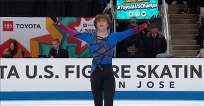 18-Year-Old Virginia Ice Skater’s Championship Routine 