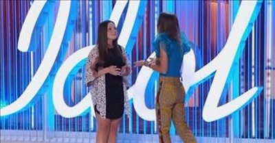 Lauren Daigle Surprises American Idol Hopeful Megan Danielle Who Sings ‘You Say’ 