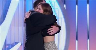 Army Dad Surprises 15-Year-Old After Platinum Ticket American Idol Audition 