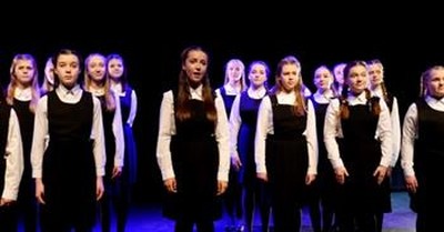 Girls Chamber Choir Sings Original Hymn ‘Dear Lord We Thank You For This Day’ 
