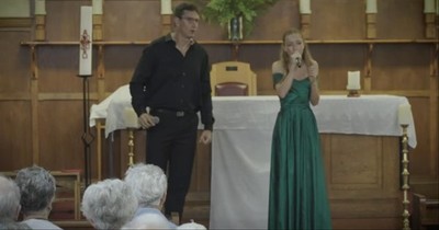 Father-Daughter Duet To ‘Nessun Dorma’ At Church