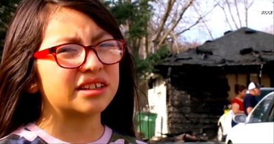 10-Year-Old Hero Saves Little Sister From House Fire