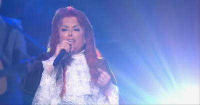 Wynonna Judd And Country Artists Perform 'Love Can Build A Bridge'