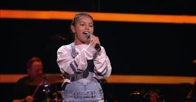 9-Year-Old With Big Voice Turns All The Judges With ‘I Have Nothing’  