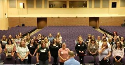 Chorus Students Spanning 30 Years Return To Give Retiring Teacher Musical Send Off 