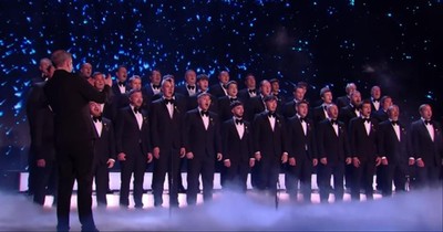 All-Male Choir Gives Pop Song A Chilling Makeover On BGT