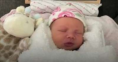 Firefighter Adopts Baby Girl Placed In Baby Box At His Fire Station 