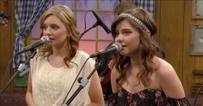 2 Sisters Sing ‘Where We’ll Never Grow Old’ Hymn Duet 