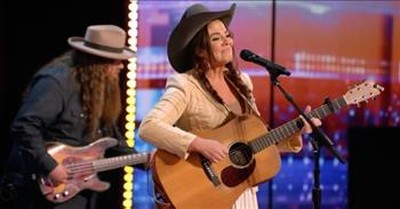 Barefoot Rodeo Queen Sings ‘Horses In Heaven’ About Grandpa For AGT Audition 