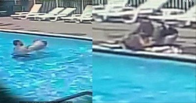 Neighborhood Kids Save Boy Drowning In Pool