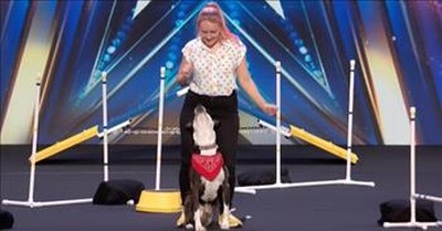 3-Legged Dog Was Almost Euthanized, Now He’s A Star On America’s Got Talent 