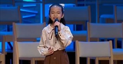 Young Girl Stands In Front Of Church And Sings ‘I’d Rather Have Jesus’ 