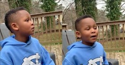 6-Year-Old Is Overcome With Emotions After He Is Finally Adopted  