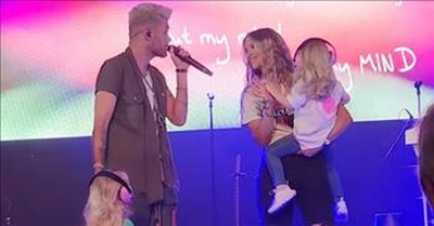 Colton Dixon Brings Family Onstage For Special Performance Of ‘Can’t Quit You’ 
