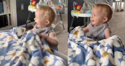 Toddler Cannot Contain Her Excitement When Grandma Comes To Visit