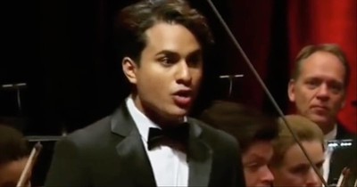 Rare Male Soprano Sings Opera