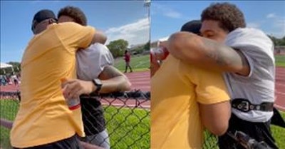 Father Breaks Down In Tears After Learning Of Son’s College Scholarship 