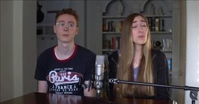Brother And Sister Sing Beautiful Duet Of ‘The Prayer’ 