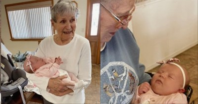 Residents In Assisted Living Facility Help Raise Baby