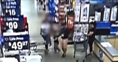 Heroic Girl Stops Kidnapping Of Her 4-Year-Old Brother Inside Walmart 