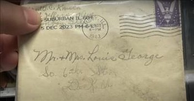 Letter From World War II Era Finally Gets Delivered 