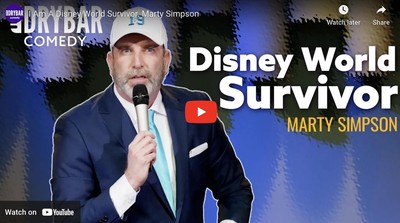 I Am A Disney World Survivor. Marty Simpson