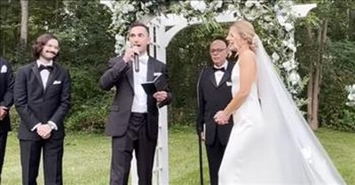 Cat Crashes Couple’s Wedding And Finds A Home 