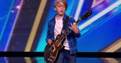 Young Man Stuns During Rockin' Britain's Got Talent Audition