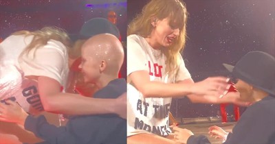 Little Girl Fighting Cancer Receives Special Surprise From Taylor Swift During Concert
