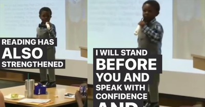 Child's Adorable Speech Highlights Benefits of Reading