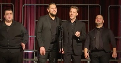 Men's A Cappella Group Nails Frank Sinatra's 'Saturday Night Is The Loneliest Night Of The Week'