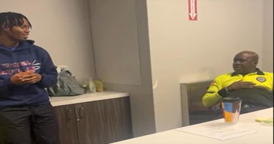 College Students' Sweet Surprise Leaves Beloved Security Guard Overwhelmed