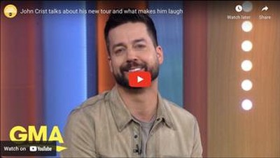 John Crist talks about his new tour and what makes him laugh 