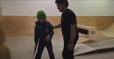 Blind 11-Year-Old Shatters Stereotypes With Skateboarding Skills 