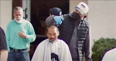 Man Inspired By Jesus's Love Offers Free Haircuts To The Homeless 