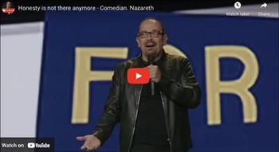 Honesty is not there anymore - Comedian. Nazareth 