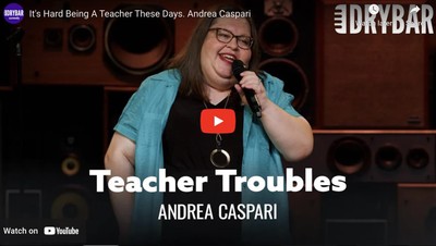 It's Hard Being A Teacher These Days. Andrea Caspari