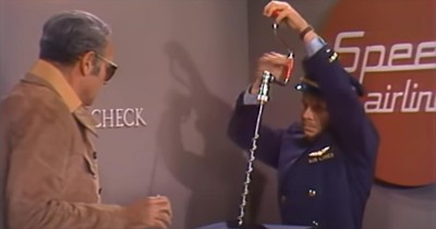Tim Conway and Harvey Korman's Hilarious Clash in Airline Security Sketch
