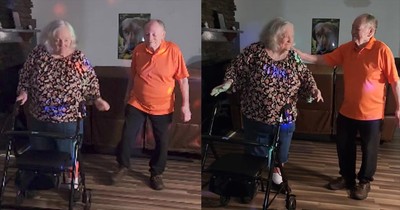Senior Couple Rocks the Dance Floor to 'Long Tall Sally' by Little Richard