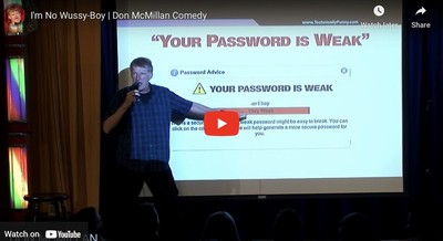 I'm No Wussy-Boy | Don McMillan Comedy