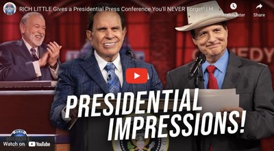 RICH LITTLE Gives a Presidential Press Conference You'll NEVER Forget! | Huckabee's Jukebox