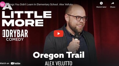 Things You Didn't Learn In Elementary School. Alex Velluto
